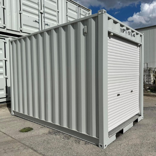 Contenedor de 10 pies con puerta enrollable