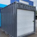 Contenedor de 10 pies con puerta enrollable