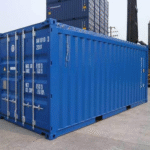 Contenedor de 20 pies con techo abatible